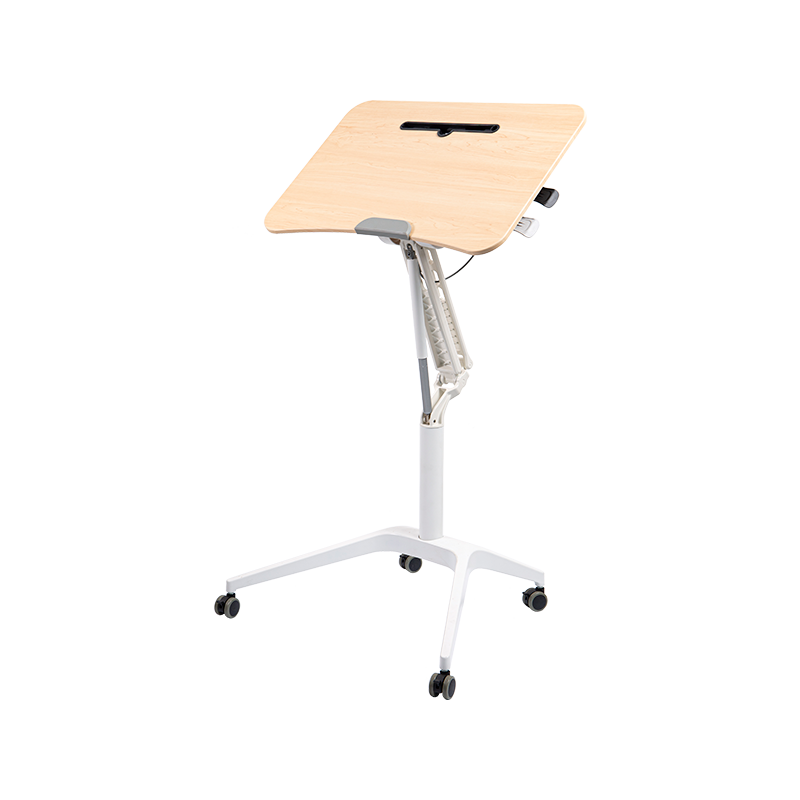 TH01-2 Meja Boleh Laras Tinggi Pneumatik Berkaki Tinggi iPad