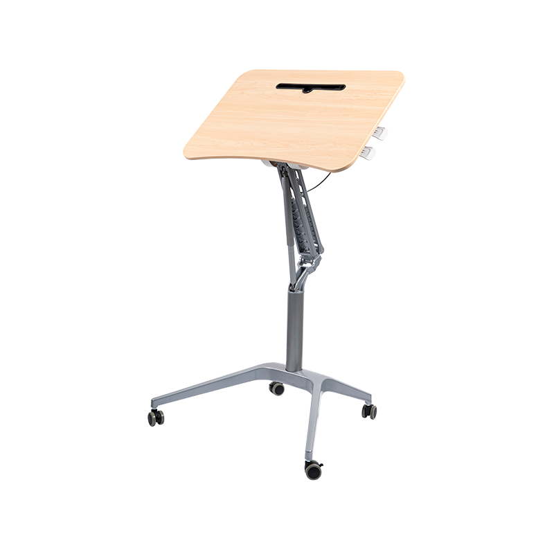 TH01-2 Meja Boleh Laras Tinggi Pneumatik Berkaki Tinggi iPad